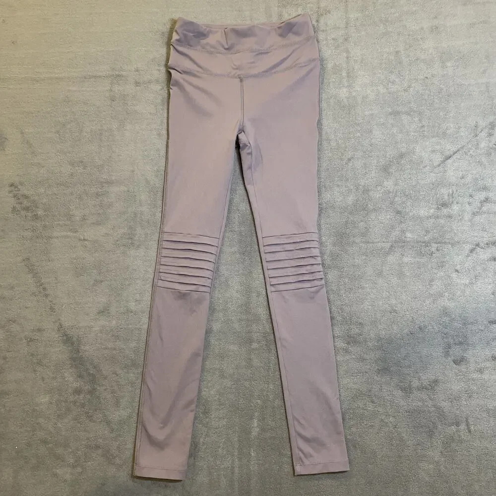 Free People FP Movement Moto Gray Leggings Women's Size XSmall